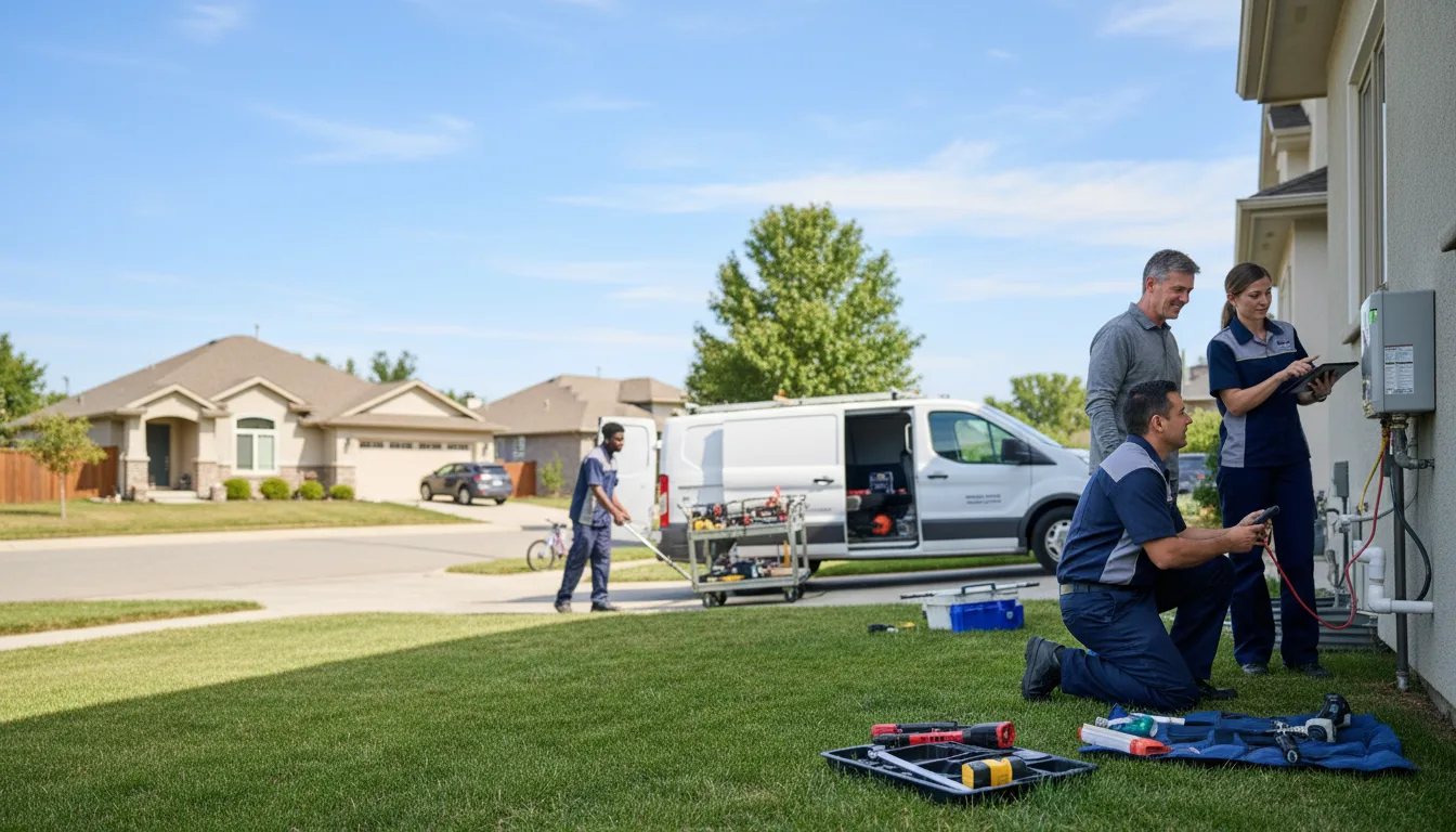 Tankless water heater service in Clark, PA